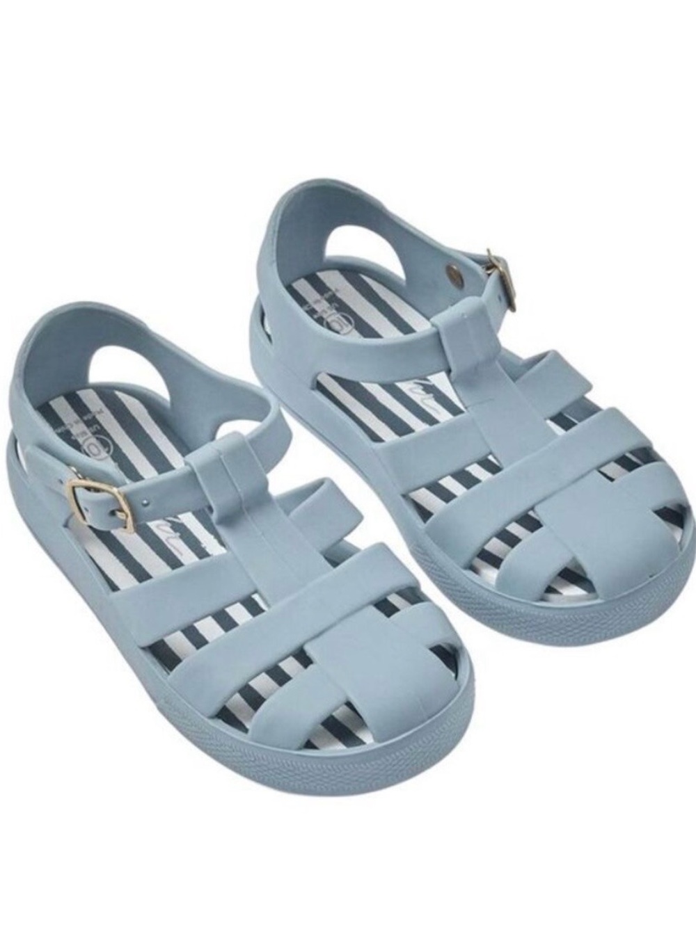Pehr Toddler New Fisherman Sandals in Sea Blue Size  11 NWOT